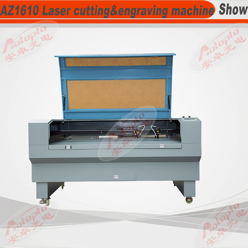 AZ-D serie et hoved / dobbelthoveder laserskæring \u0026 graveringsmaskine